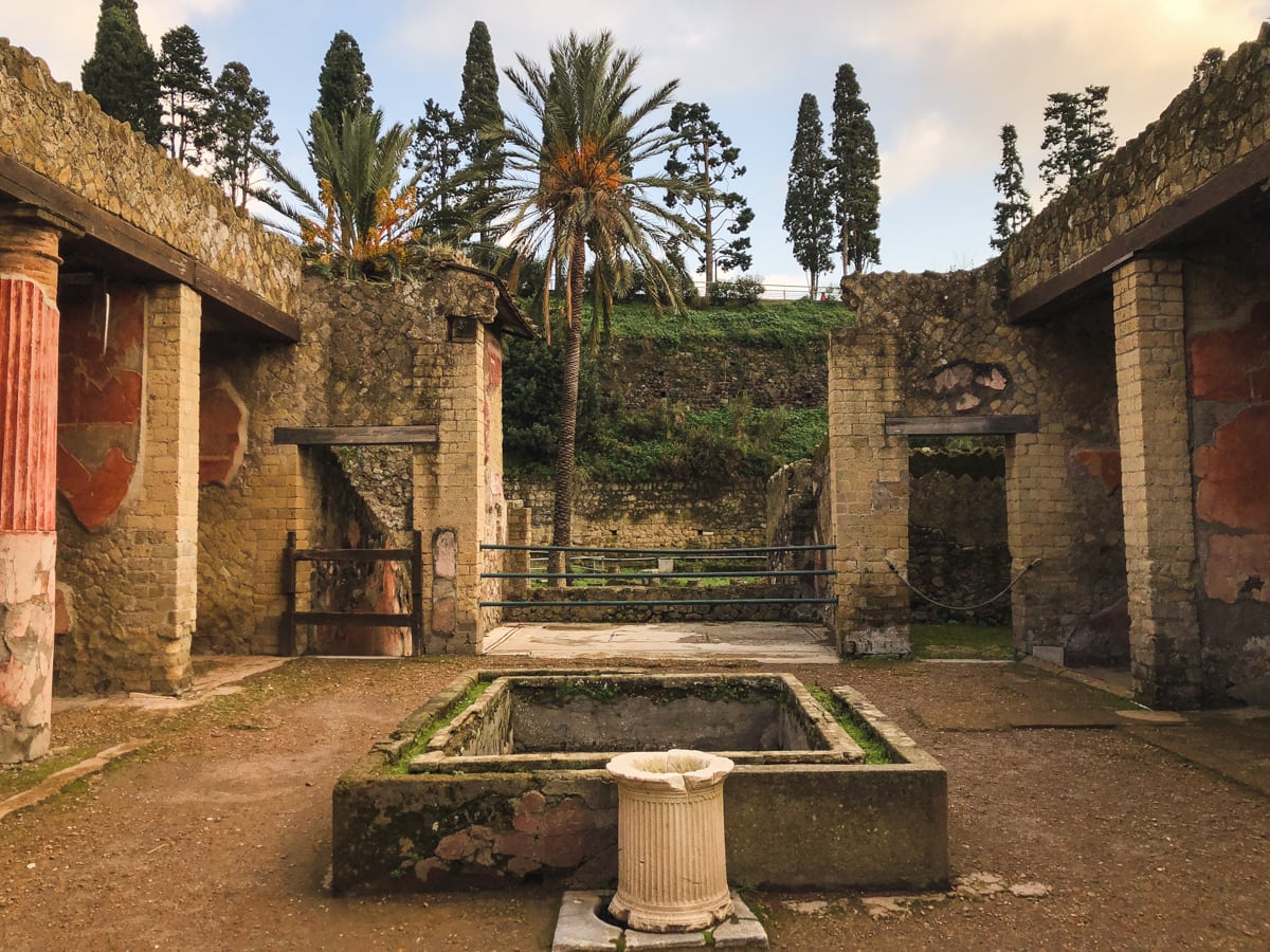 Herculaneum Italy - Ercolano Italy UNESCO World Heritage ruined by Vesuvius-20