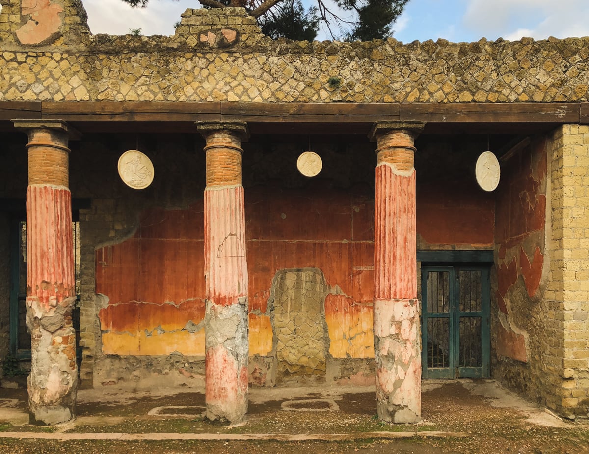 Herculaneum Italy - Ercolano Italy UNESCO World Heritage ruined by Vesuvius-21