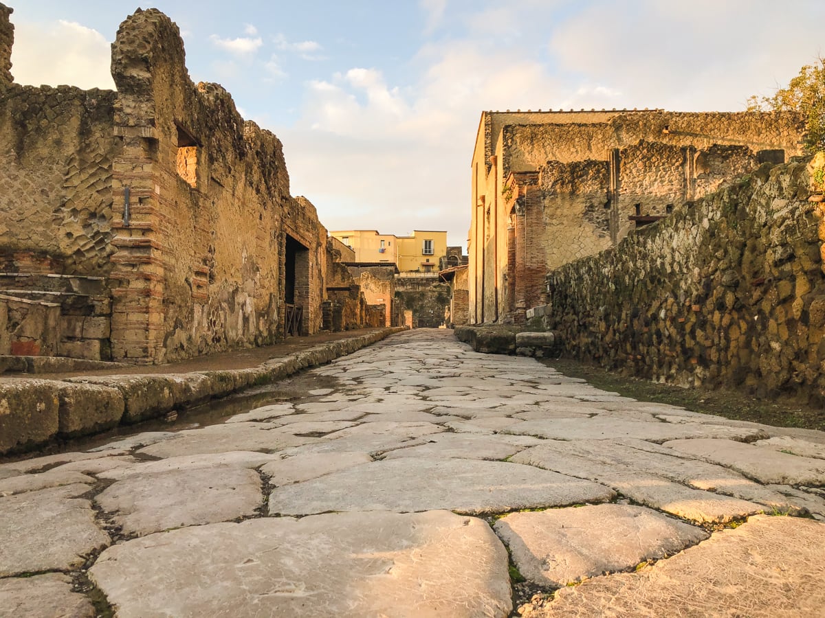 Herculaneum Italy - Ercolano Italy UNESCO World Heritage ruined by Vesuvius-25