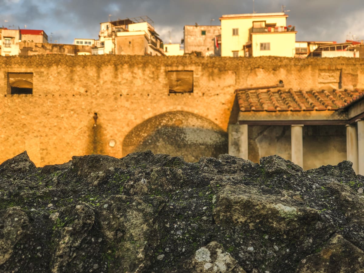 Herculaneum Italy - Ercolano Italy UNESCO World Heritage ruined by Vesuvius-28