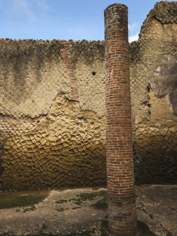 Herculaneum Italy - Ercolano Italy UNESCO World Heritage ruined by Vesuvius-6