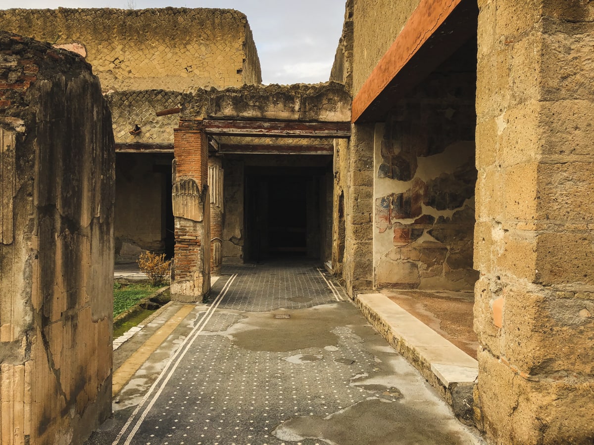 Herculaneum Italy - Ercolano Italy UNESCO World Heritage ruined by Vesuvius-9