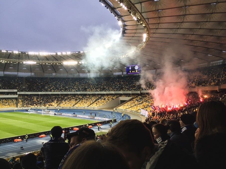 Things to do in Kiev, Ukraine (Kyiv) olympic stadium dynamo kyiv