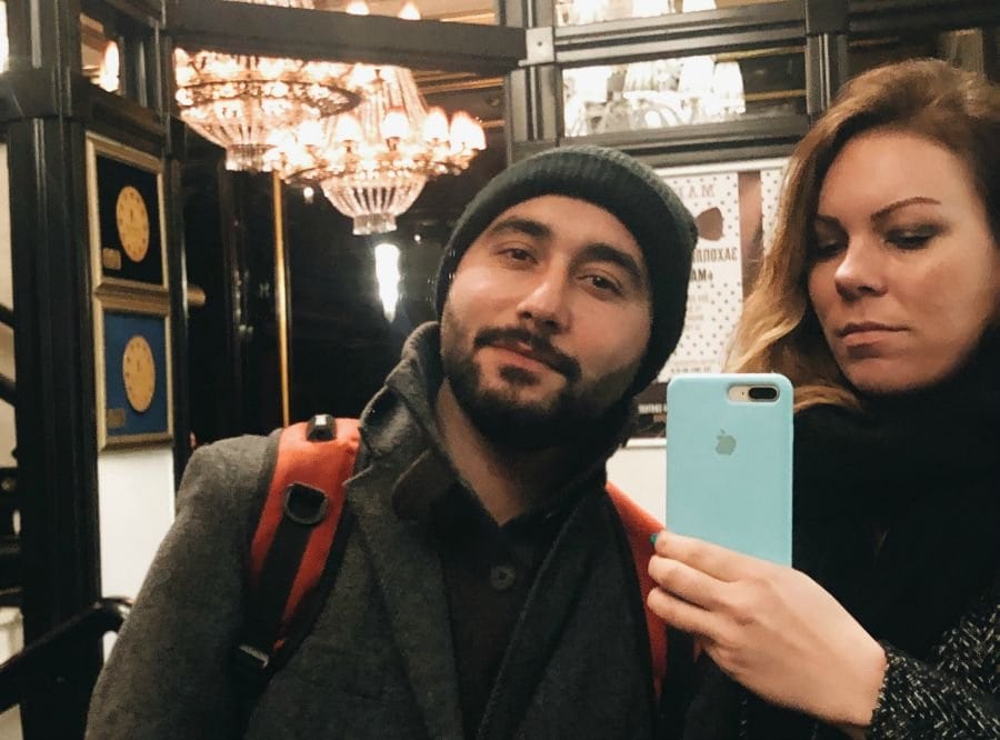 mirror selfies with aram in kiev