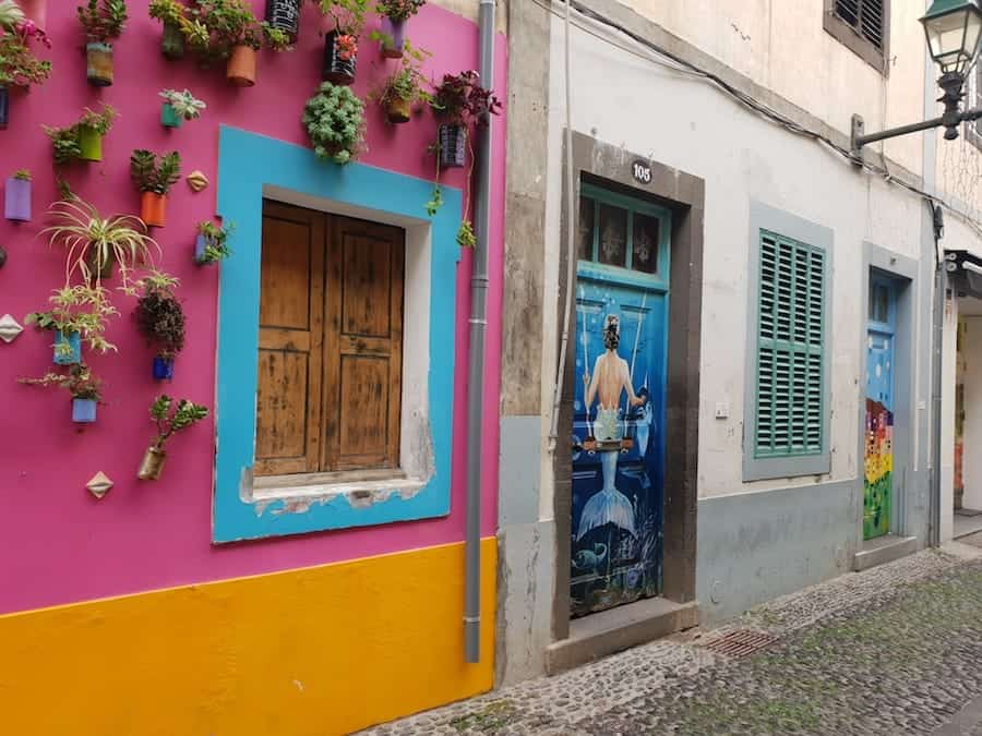Street art in Funchal, Madeira