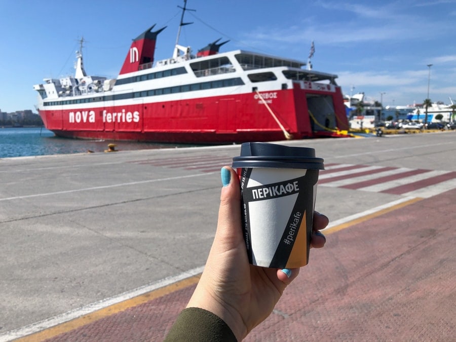 How to get the Athens to Aegina ferry from Piraeus Perikafe