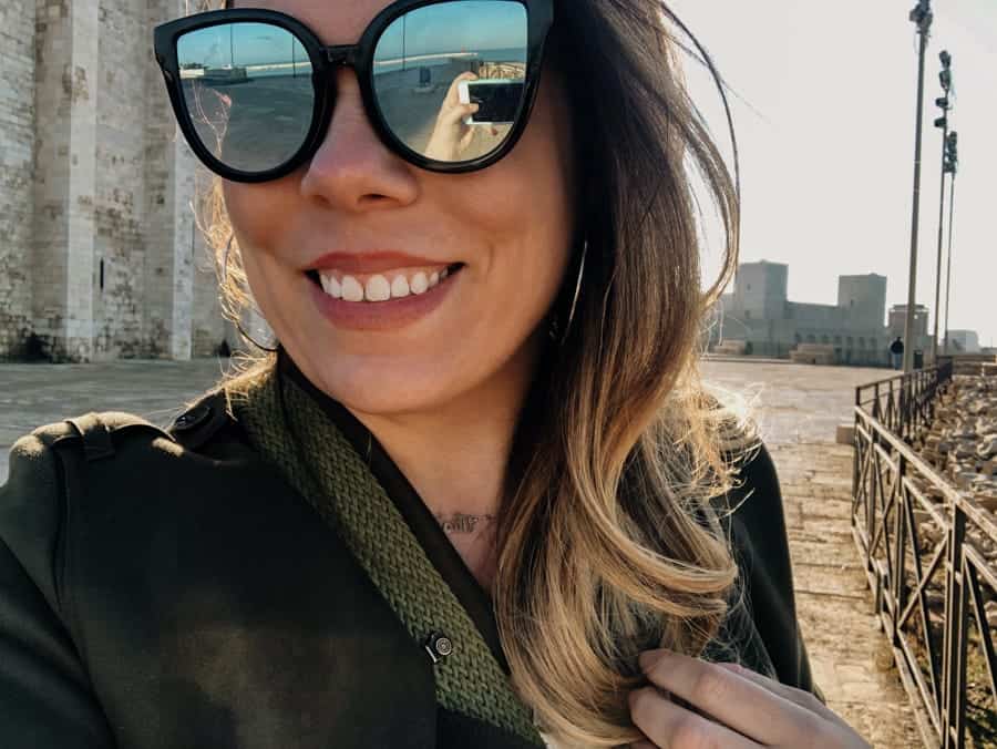 Selfie in Trani, Italy
