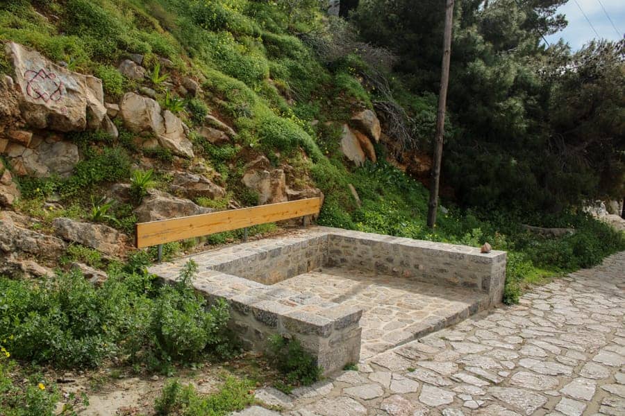 Leonard Cohen's Bench - What to do in Hydra Greece-1