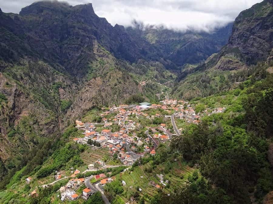 Nuns valley in Madeira