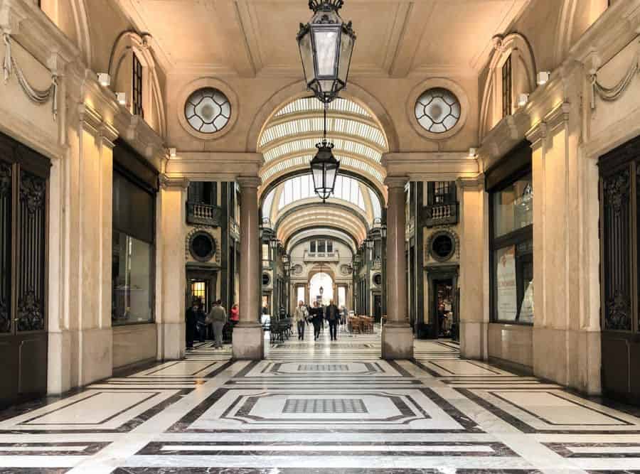 Passageway in Torino, Italy