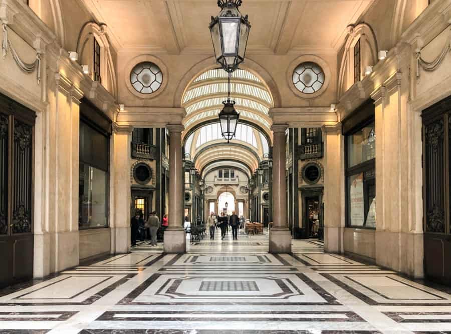 Passageway in Torino, Italy