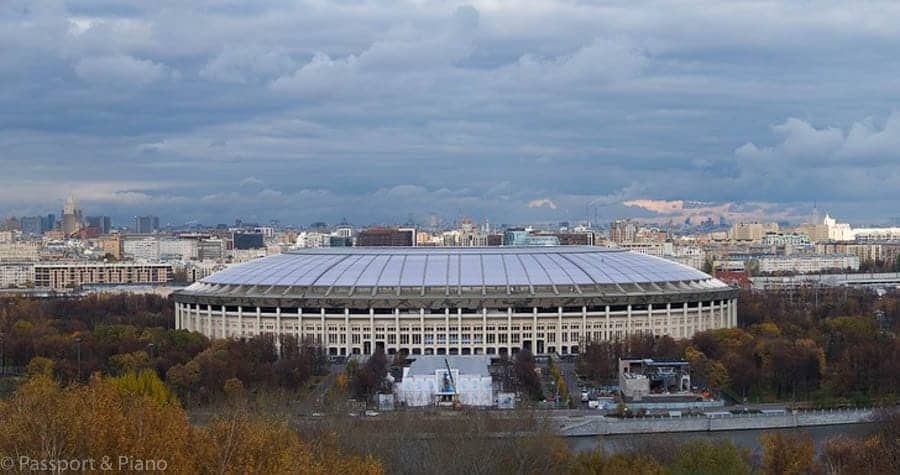 View from Sparrow Hill in Moscow - Photo provided by Fiona of Passport and Piano