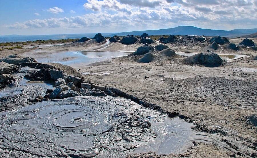 azerbaijan mud volcanoes day trip from baku