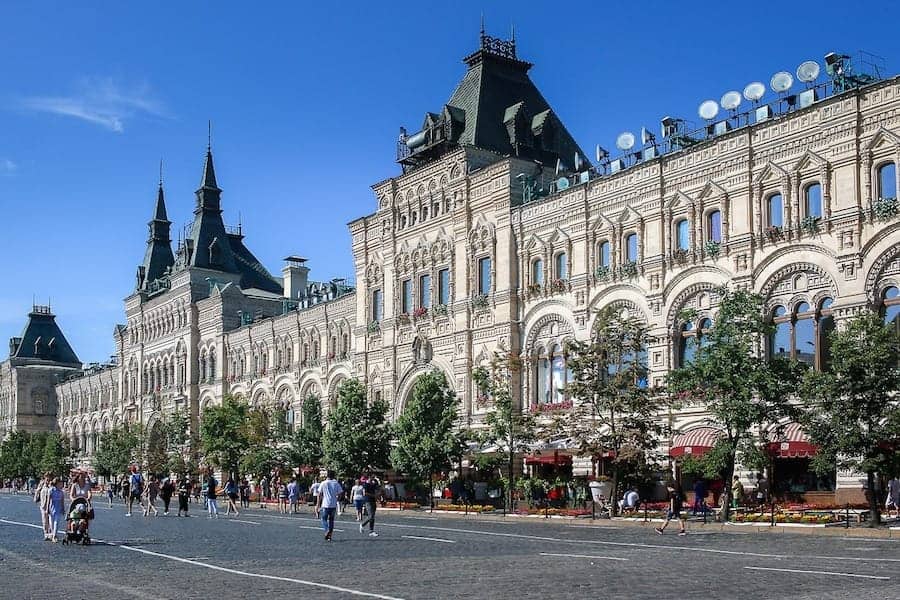 things to do in moscow GUM
