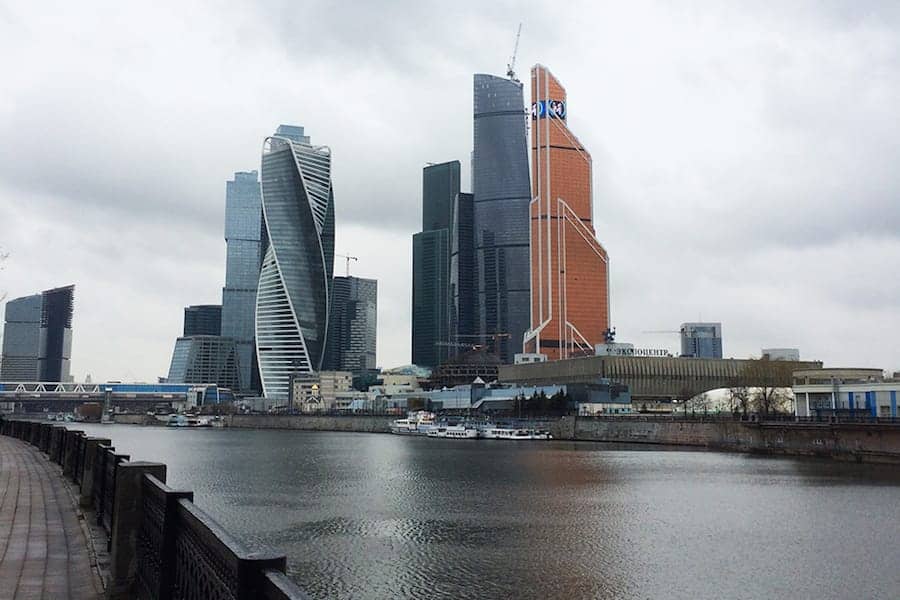 Moscow City in Moscow - Photo provided by Lesia of Dutch Wannabe