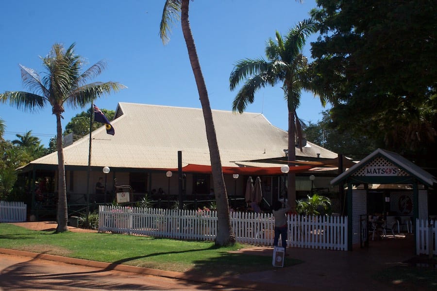 Matso’s Brewery in a sprawling old Broome house