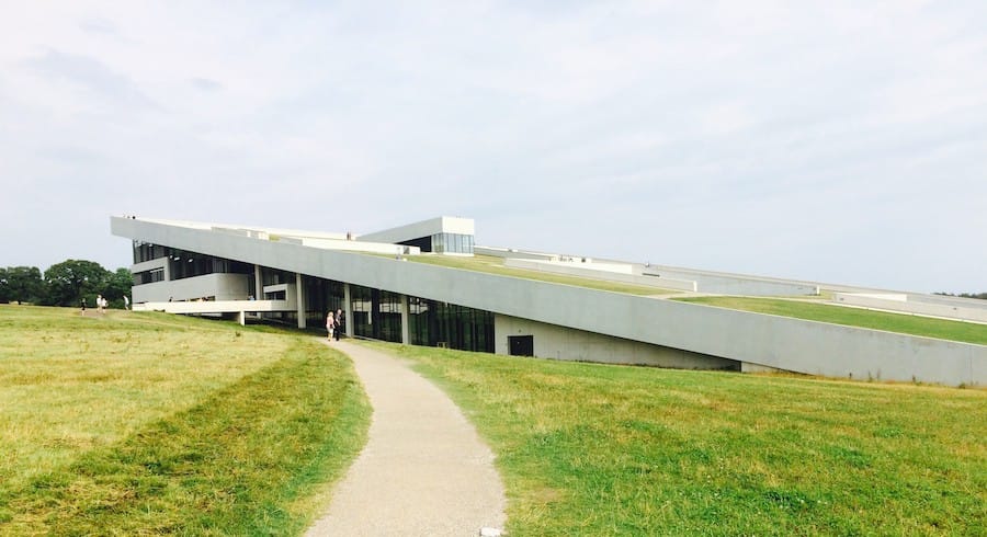 Moesgaard architecture in Aarhus