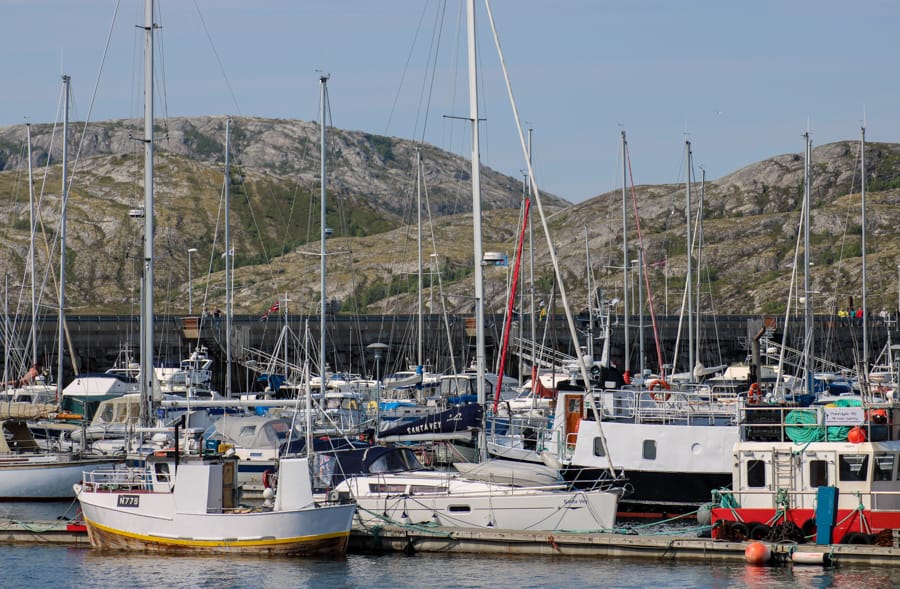 bodo harbor in norway