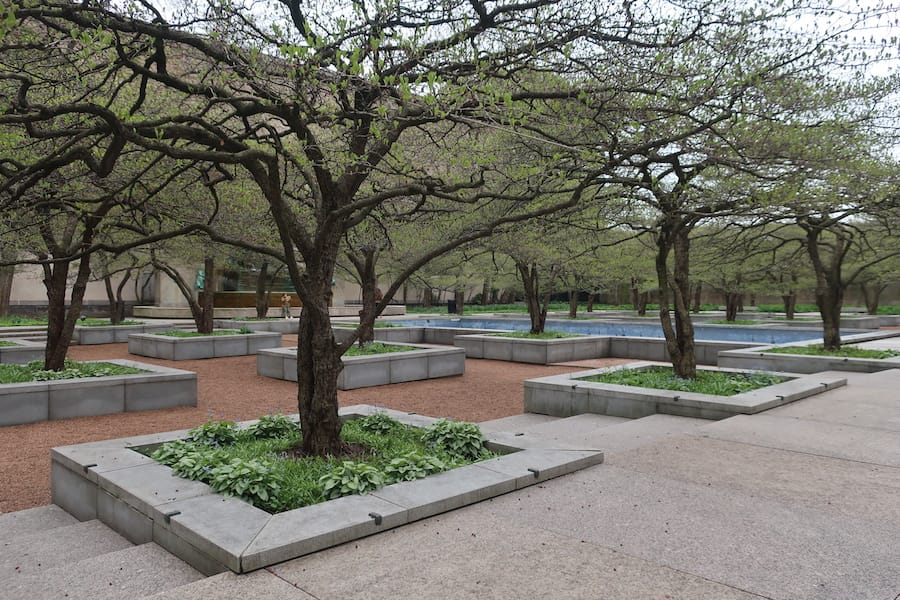 South Garden of Art Institute