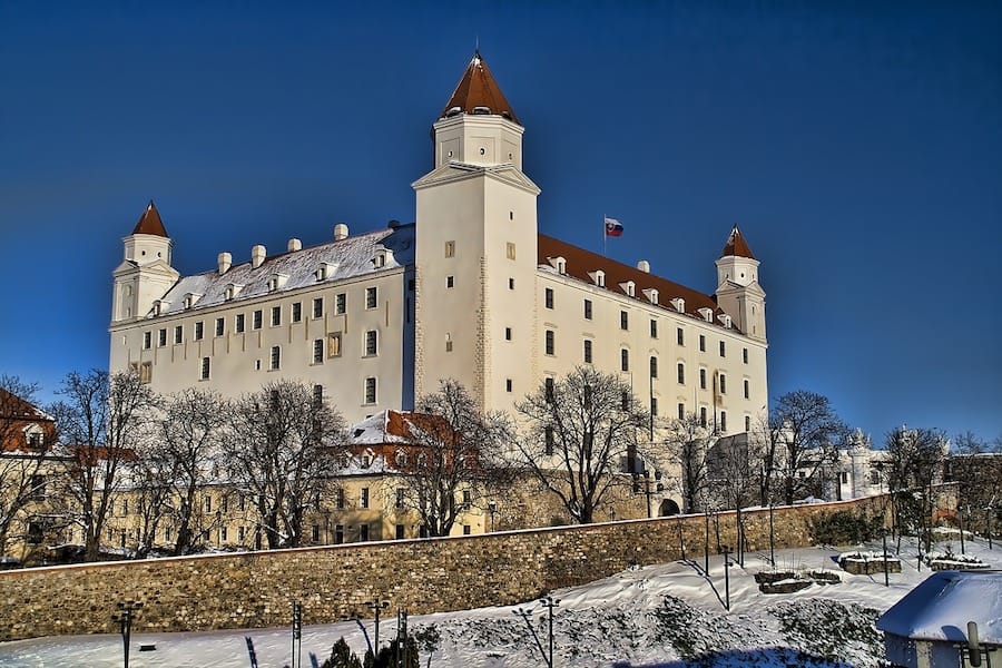 bratislava in winter