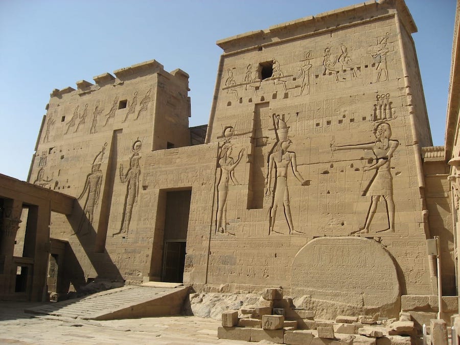 Temple of Isis in Egypt