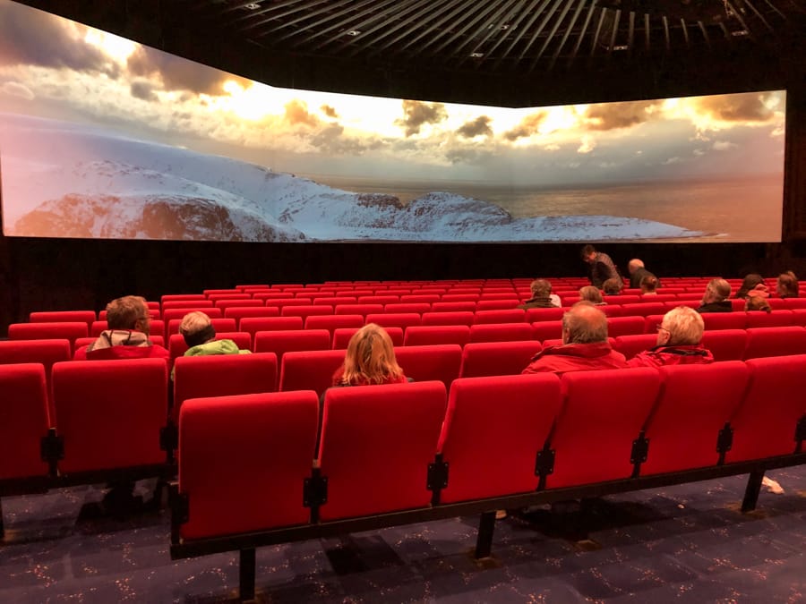 the cinema at nordkapp