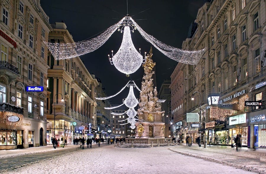 Vienna in winter