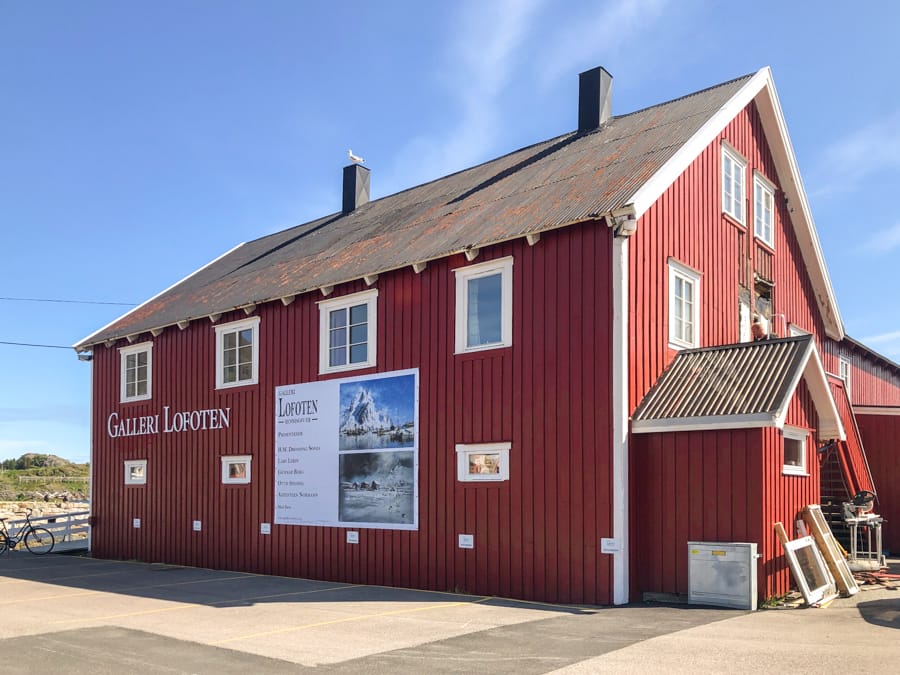 Galleri Lofotens Hus in Henningsvær Norway