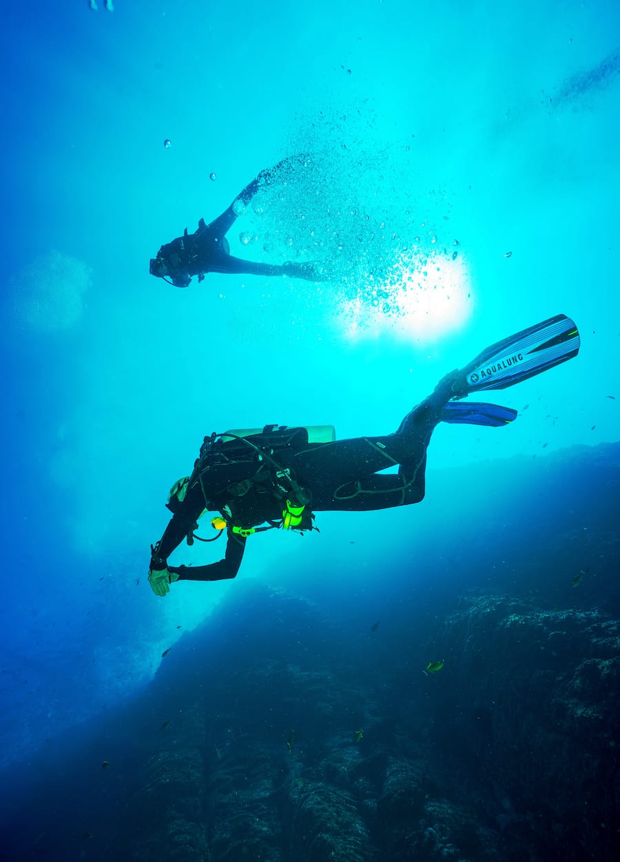 Scuba Diving in the Azores - Azores diving guide and PADI certification and qualifications-2-2