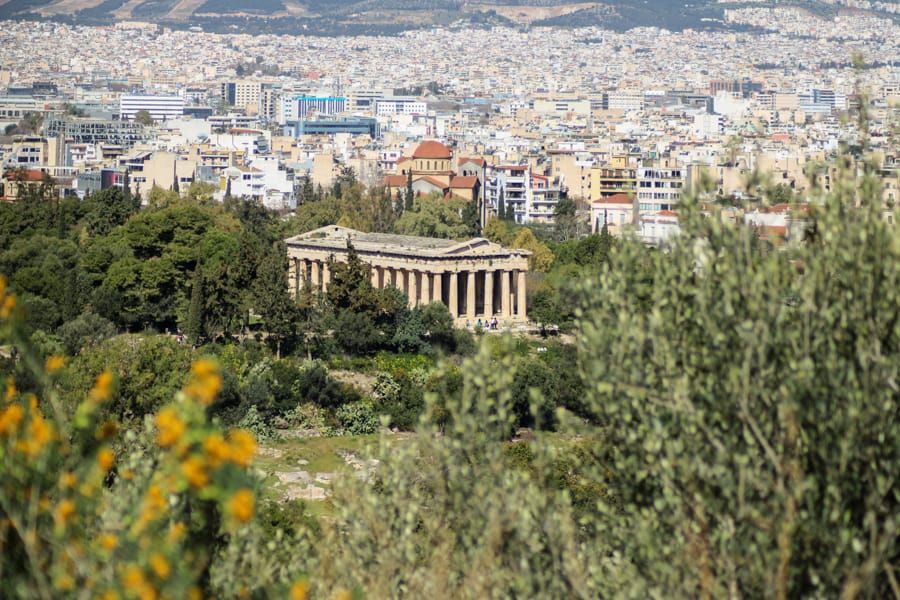 Ruins in Athens