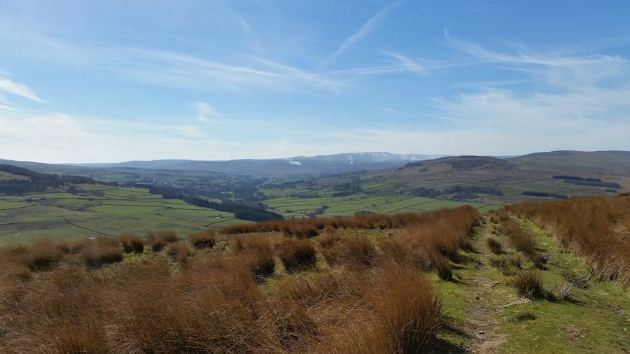 hiking near manchester england winter