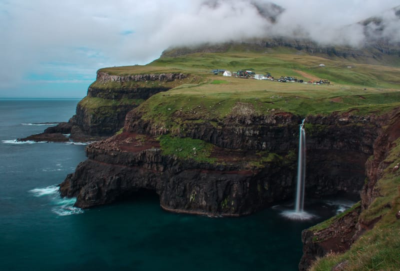 Mulafossur in the Faroe Islands