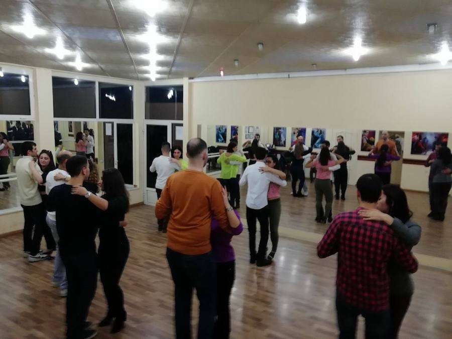 Latin dancing in Yerevan