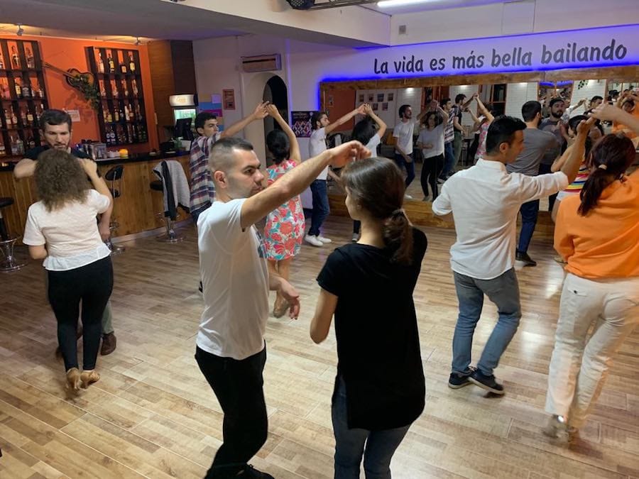 Latin dancing in Yerevan