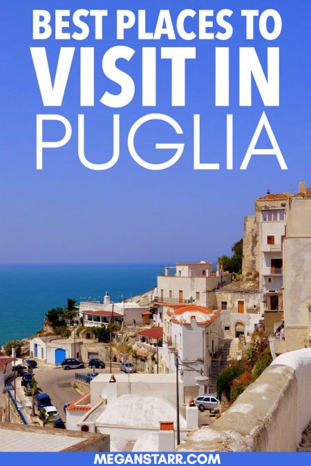 There are so many beautiful and Instagrammable places to visit in Puglia, Italy. This is a guide to stunning places in Puglia that are worth visiting... from Alberobello to Bari to Polignano a Mare and more! #lecce #puglia #iloveitaly #italy #bari #matera #alberobello #travelitaly #polignanoamare