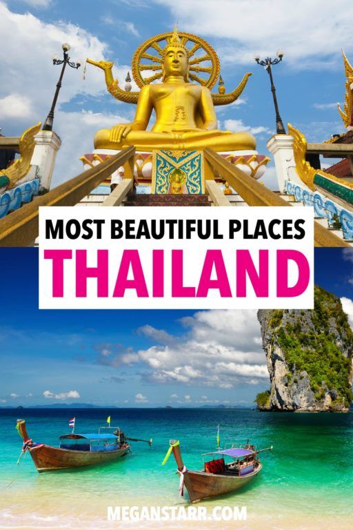 Most beautiful places in Thailand