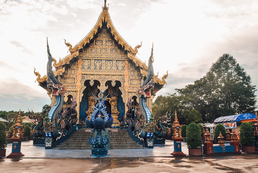 The Blue Temple in Chiang Rai, Thailand | Beautiful places to visit in Thailand