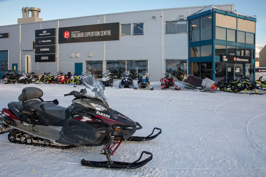 Svalbard snowmobile tours travel guide