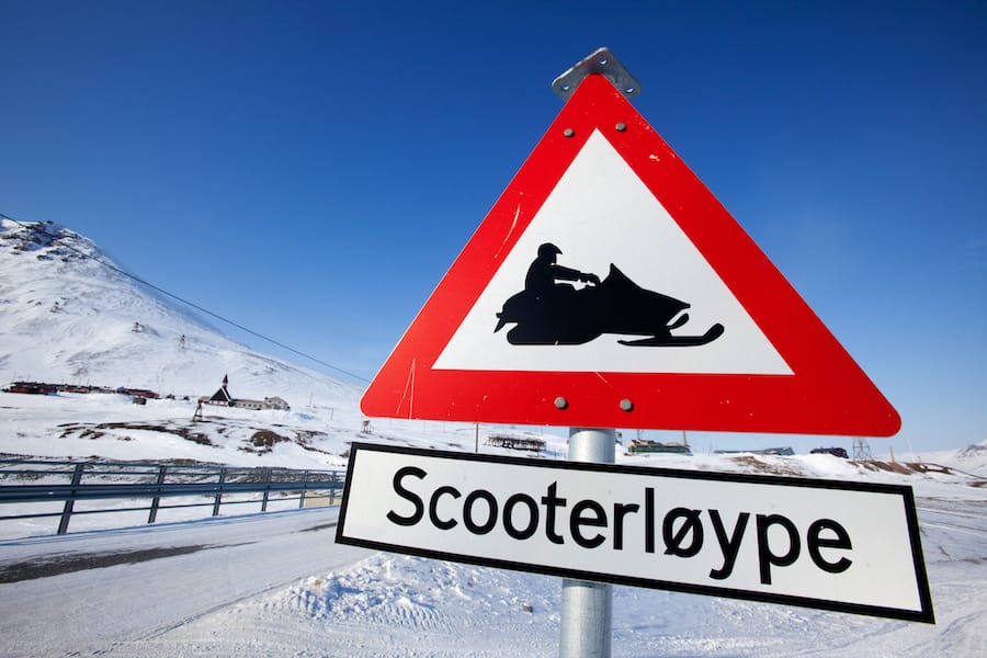 Svalbard snowmobile tours travel guide