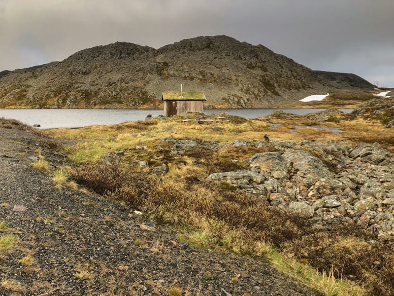 Norway tundra landscape on Magerøya North Cape