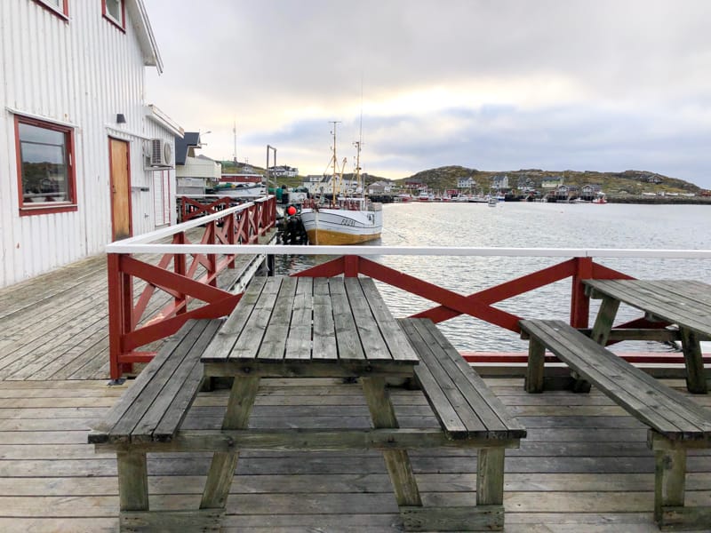 Gjesvær Norway, a fishing village at the North Cape on Magerøya Island in Norway