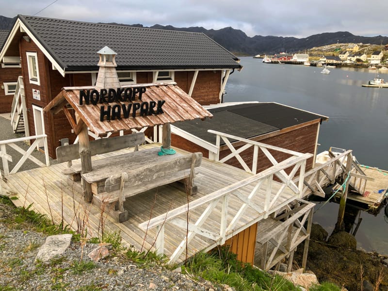 Gjesvær Norway, a fishing village at the North Cape on Magerøya Island in Norway