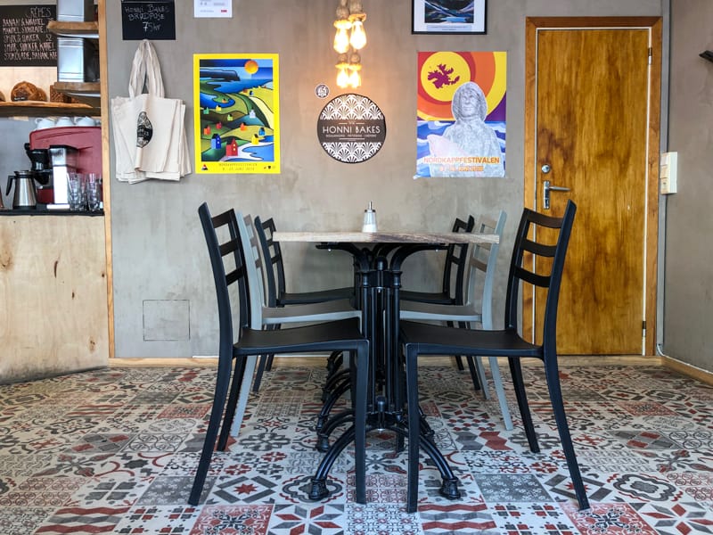 Honni Bakes Cafe in Honningsvag, Norway