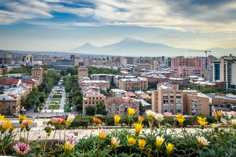 Places to visit in the Caucasus: Yerevan Armenia