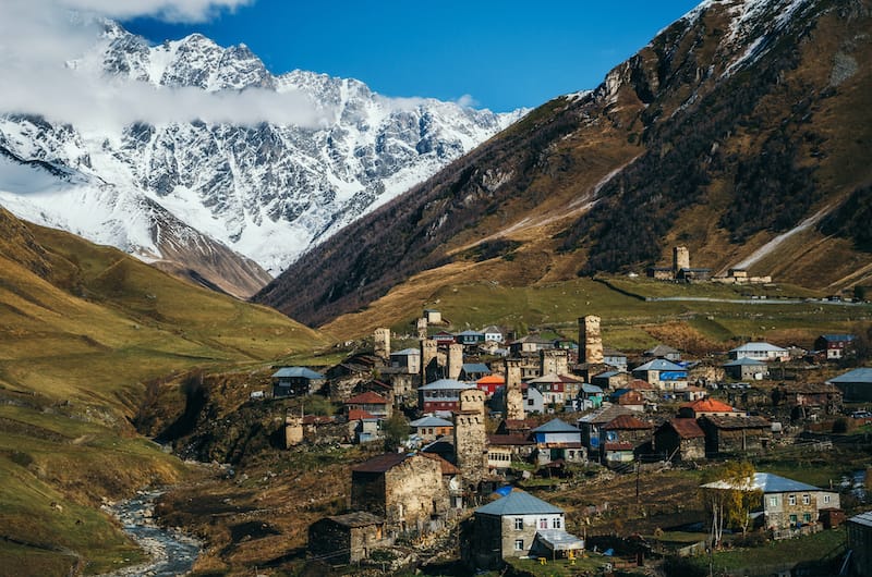 amazing places to visit in Georgia the country - ushguli svaneti