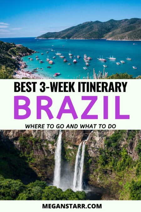 Ultimate 3 weeks in Brazil itinerary for First time Visitors | #southamerica #brazil #riodejaneiro #salvador #natal | Travel to Brazil | Brazil Travel | Rio Travel | Brazil itinerary | Visit Brazil | Places to visit in Brazil | South Armenia | Salvador travel | Brazil photography | Brazil Things to do | Fernando de Noronha | Chapada Diamantina | Amazon | Fortaleza | Natal | Rio de Janeiro | Salvador de Bahia