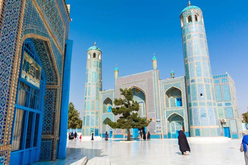 Best cities in Central Asia: Mazar-i-Sharif in Afghanistan