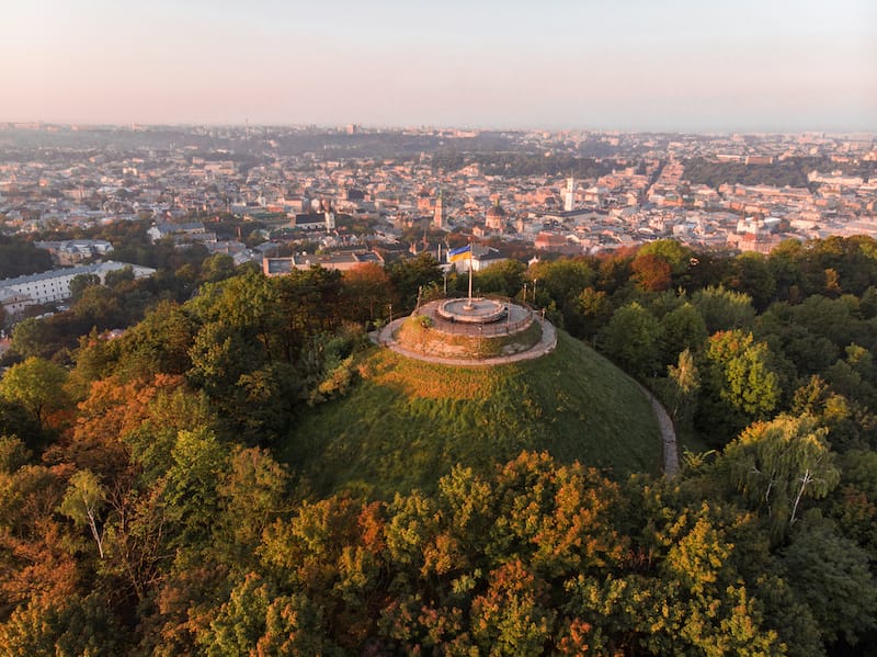 High Castle in Lviv Ukraine
