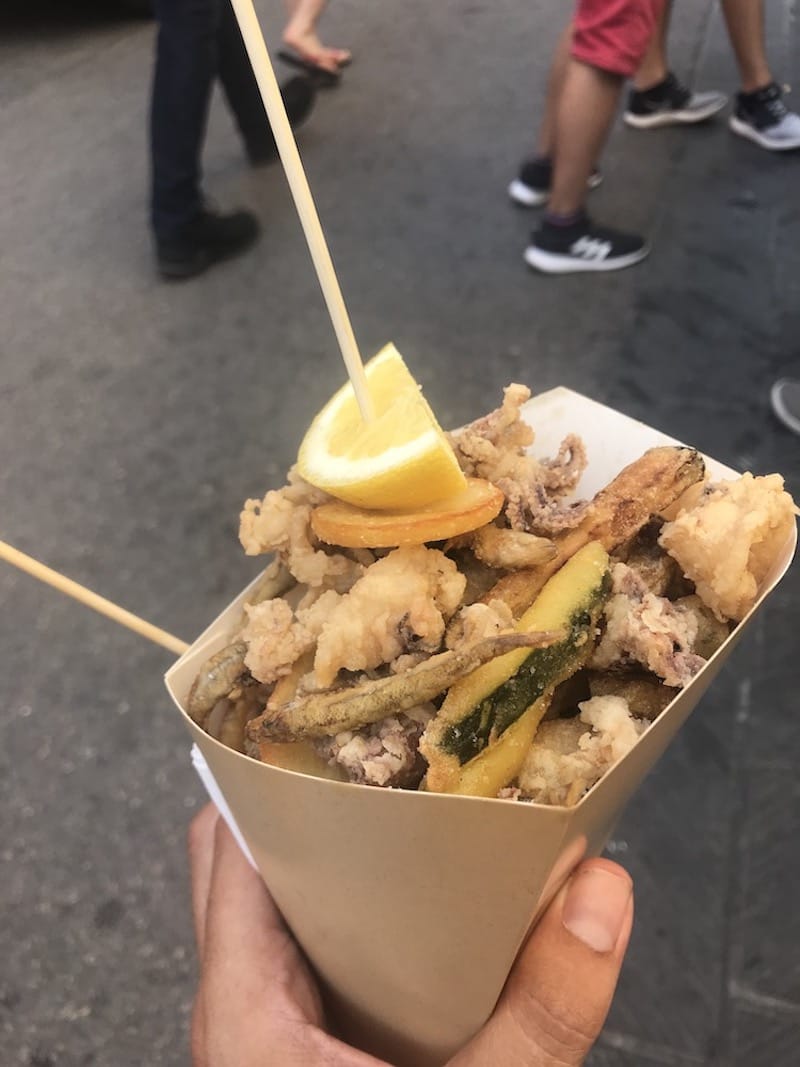Travel to Cinque Terre and eat Fritto Miso