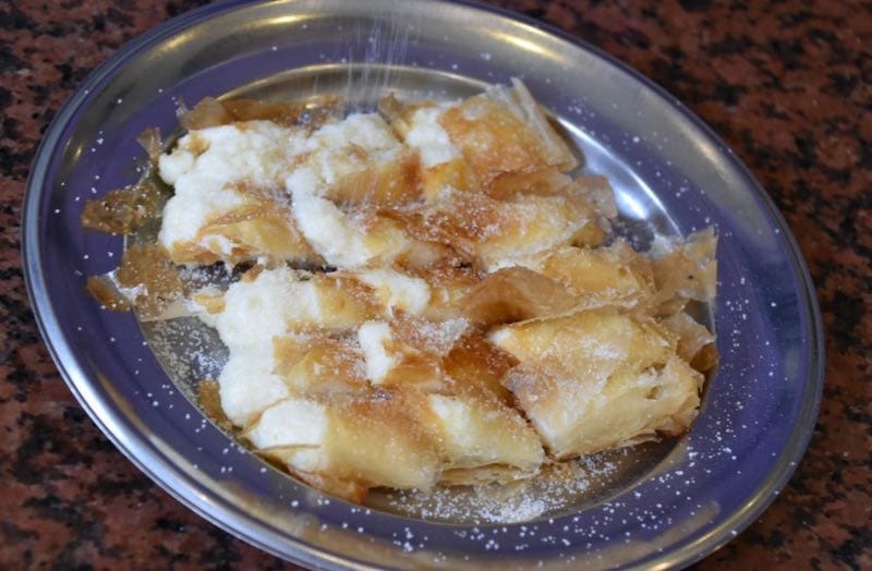 Bougatsa in Crete: Best Cretan food